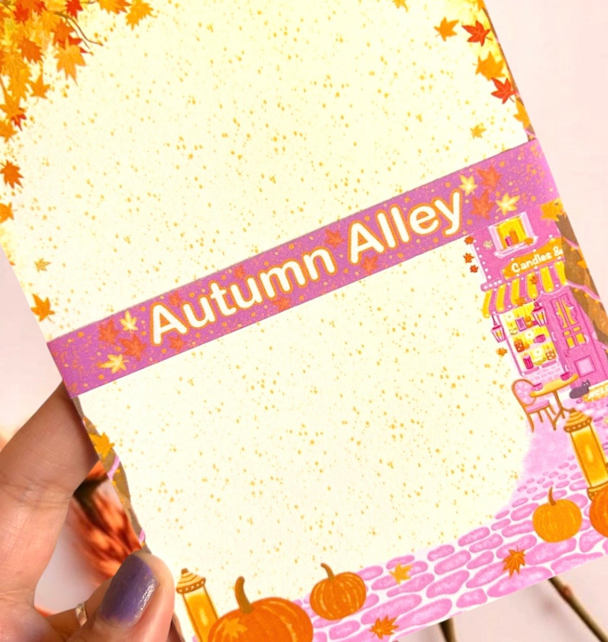Autumn Alley Notepads