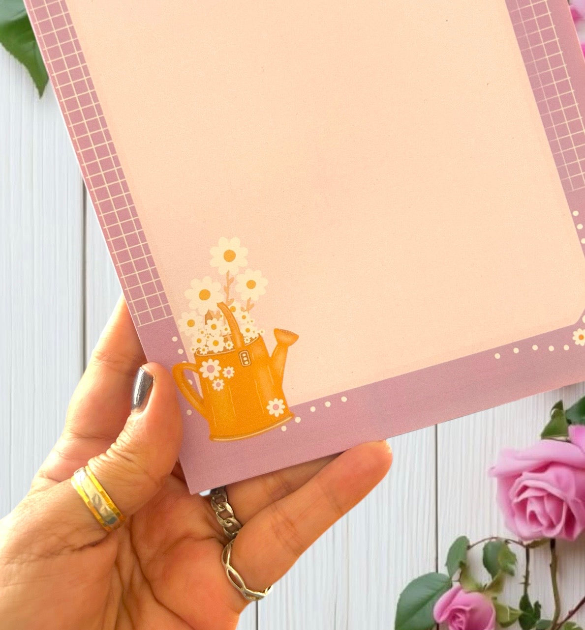 Floral Daily Planner Notepads