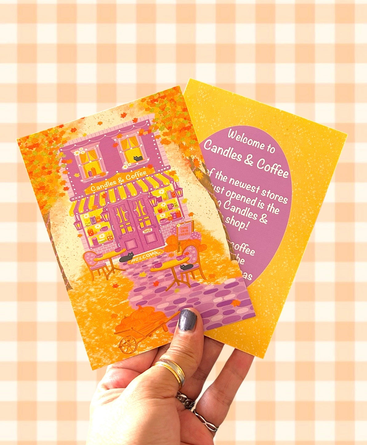 Autumn Alley Greeting Cards
