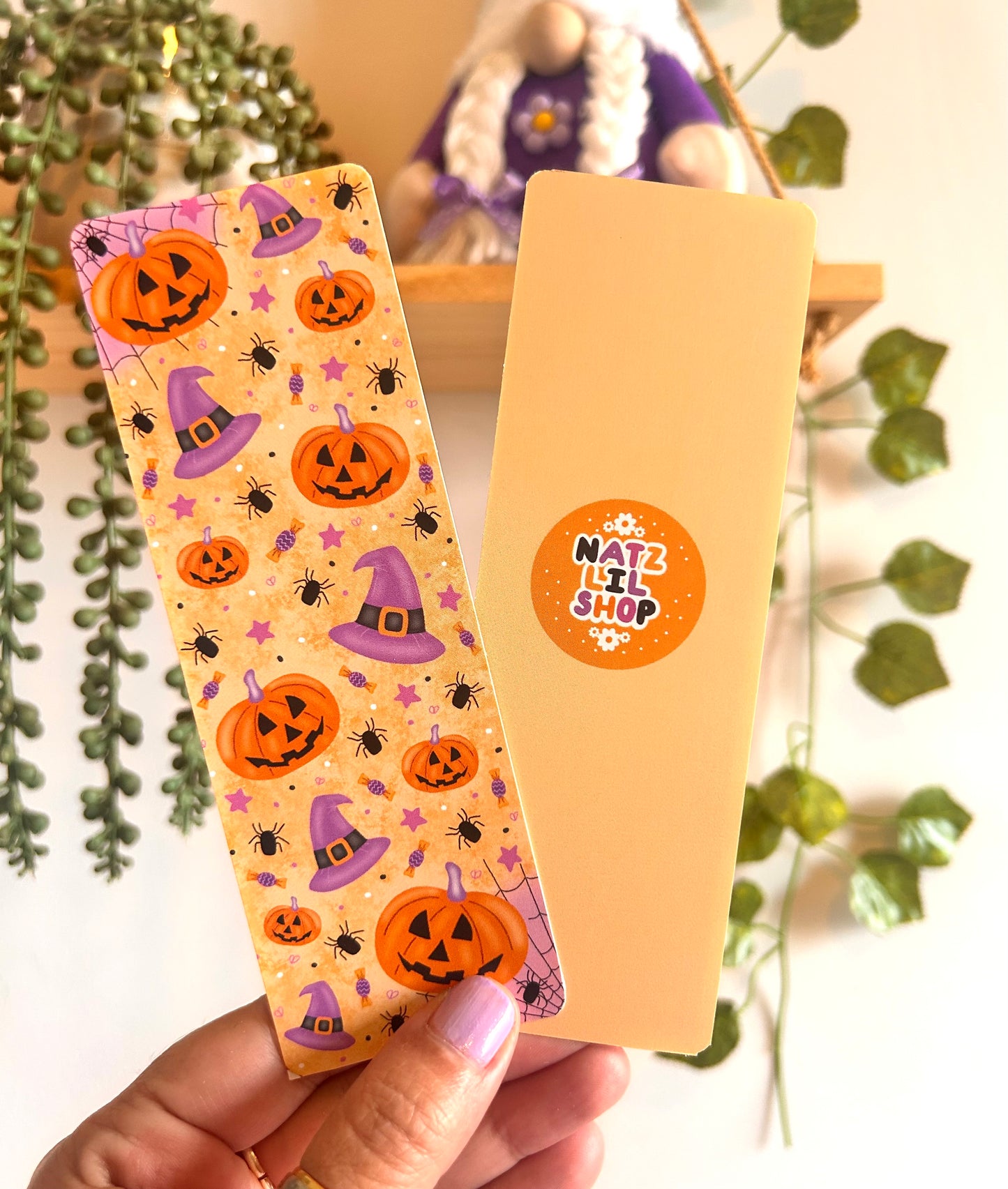 Halloween Pumpkin Patch Bookmark