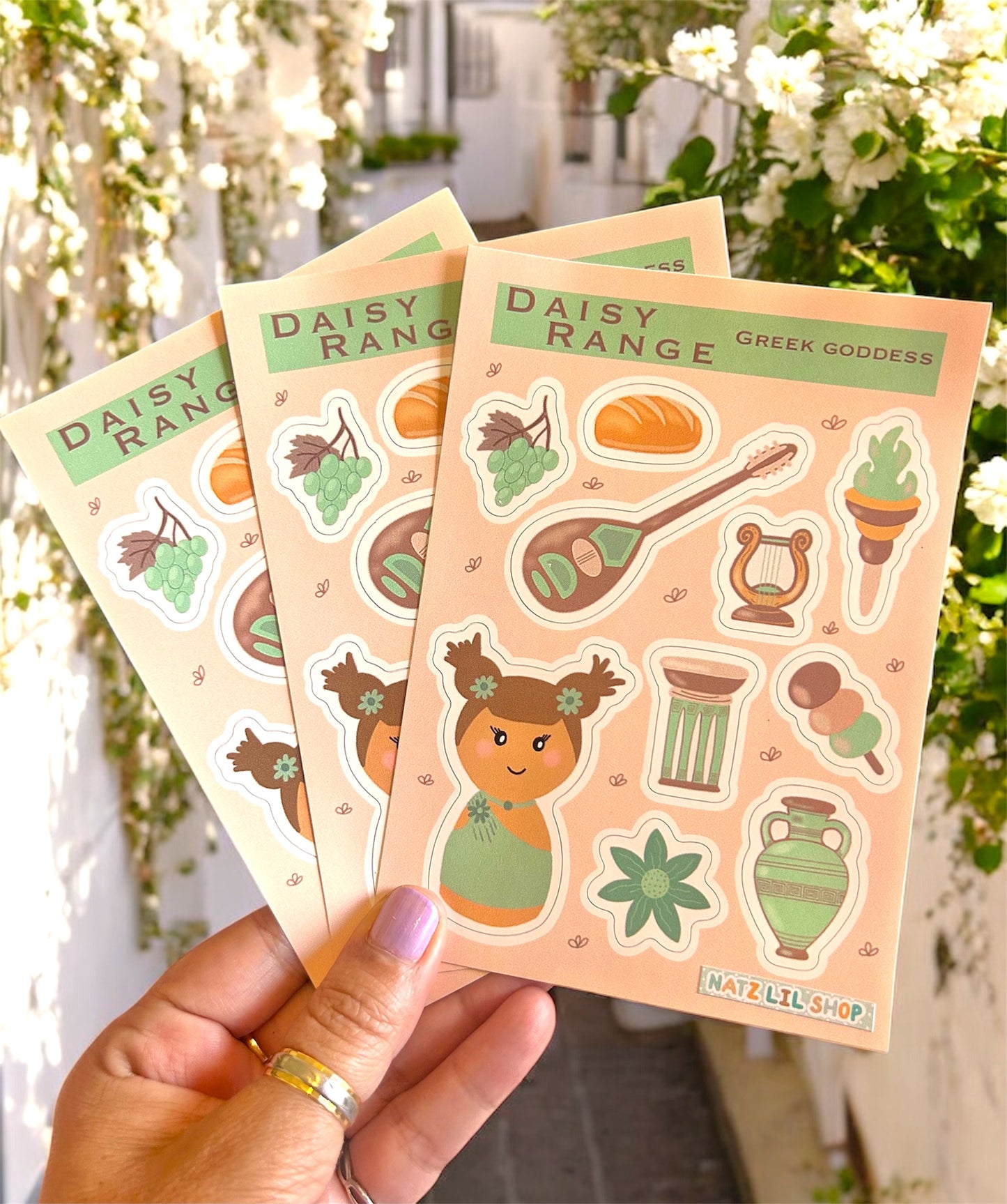 Greek Goddess Stickersheet