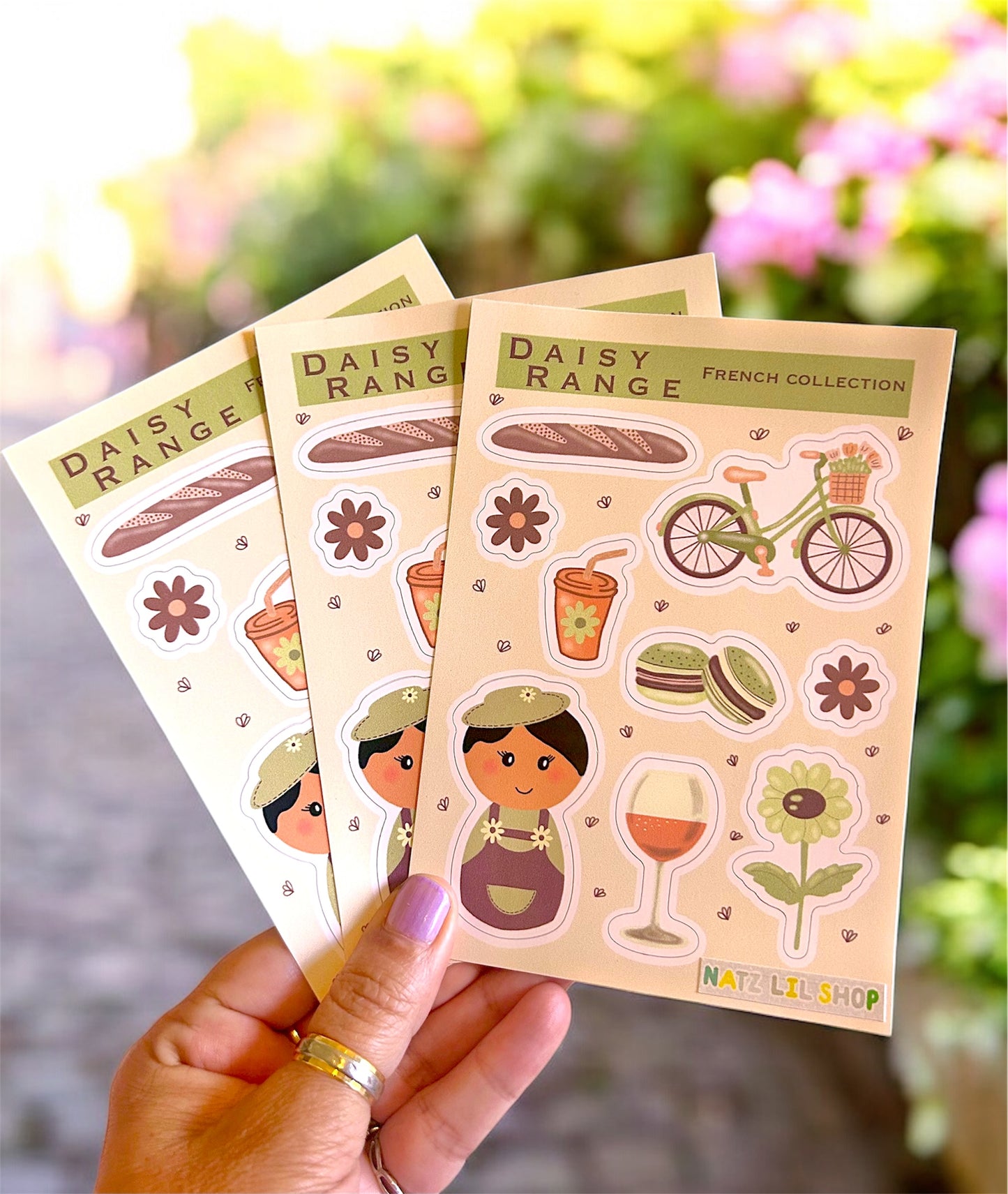 French Collection Stickers