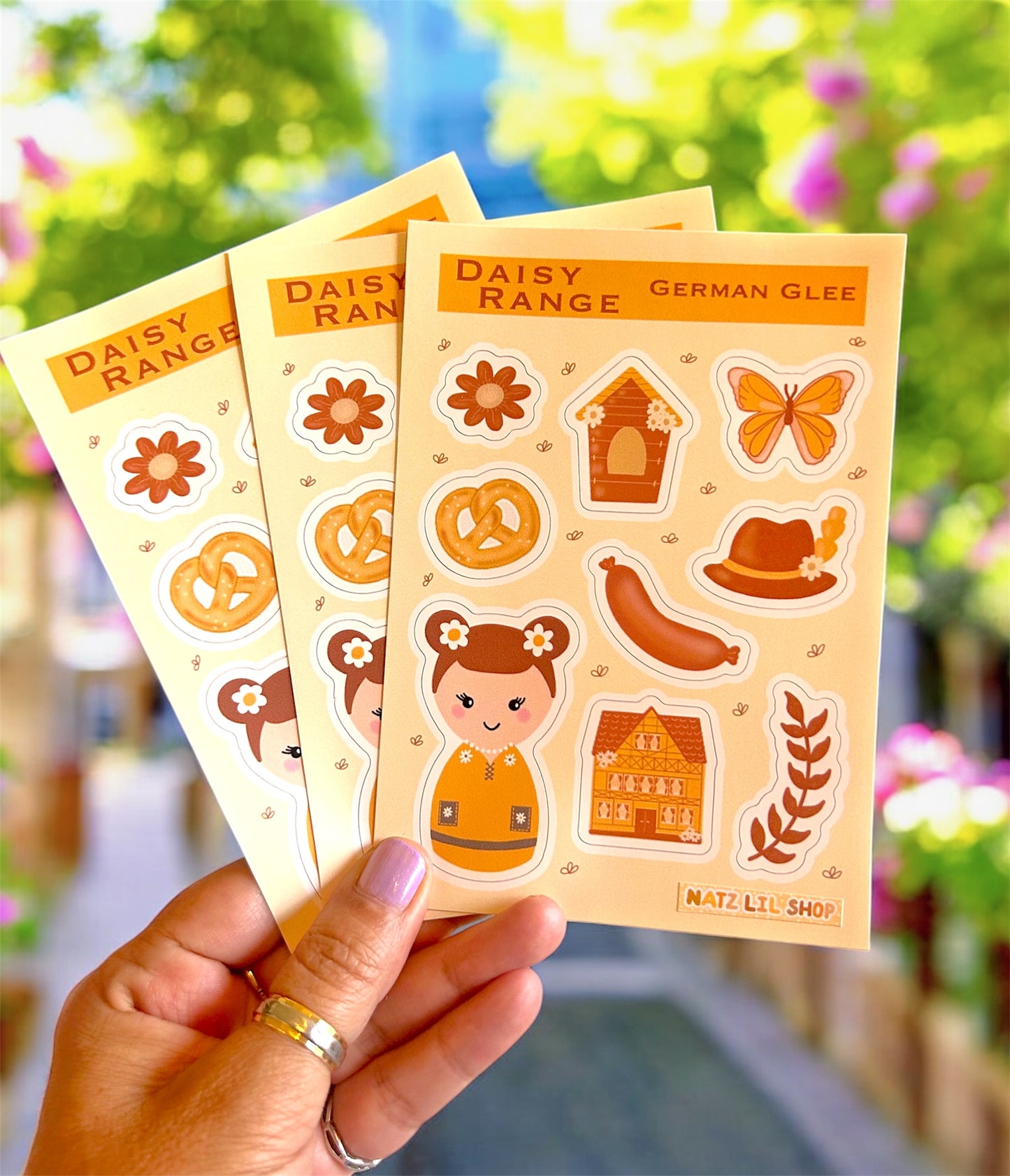 German Glee Stickers