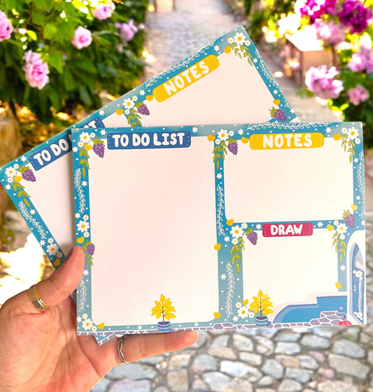 Daily Planner - Summer in Greece