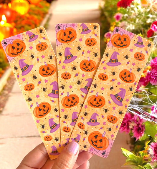 Halloween Pumpkin Patch Bookmark