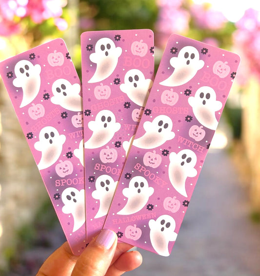 Boo Halloween Bookmarks