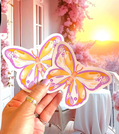 Butterfly Vinyl Sticker