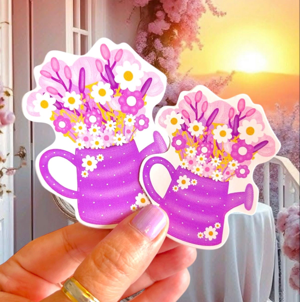 Flower Jugs Sticker Set