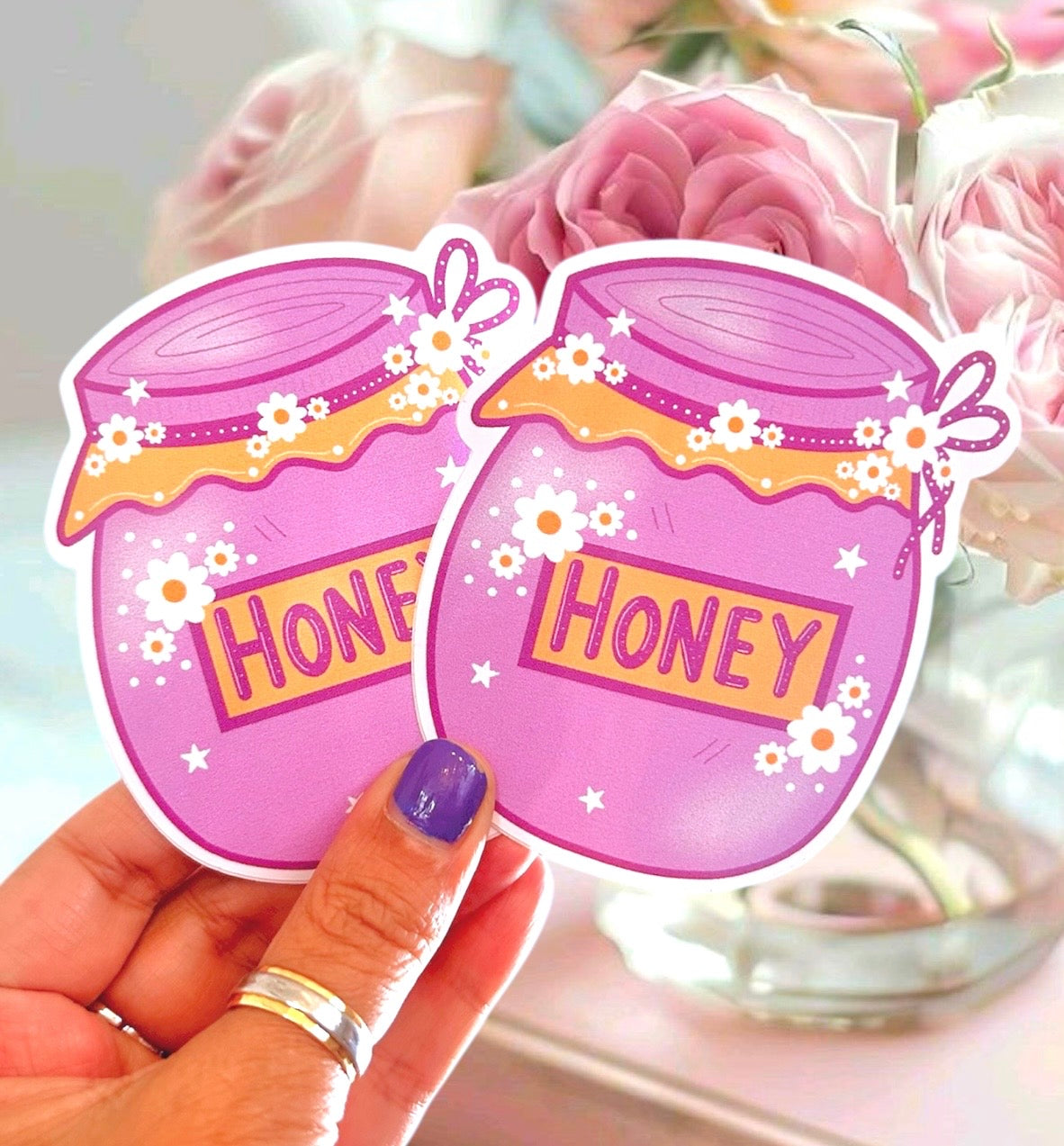 Honey Pot Vinyl Sticker