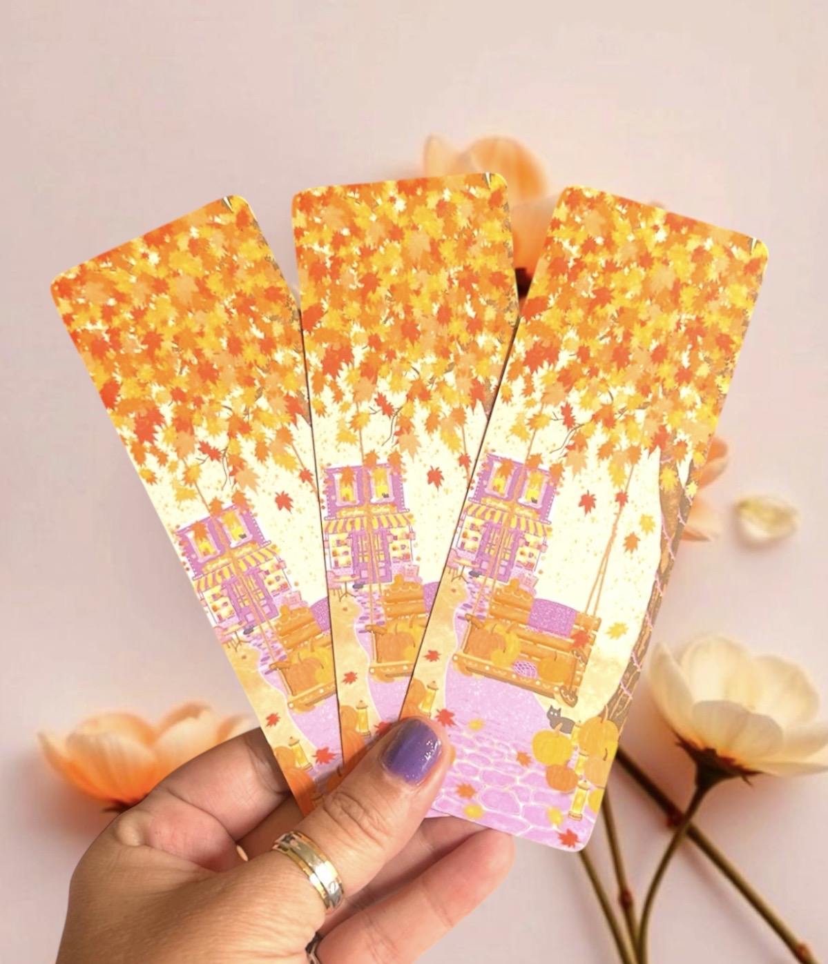 Autumn Swing in the Park Bookmarks