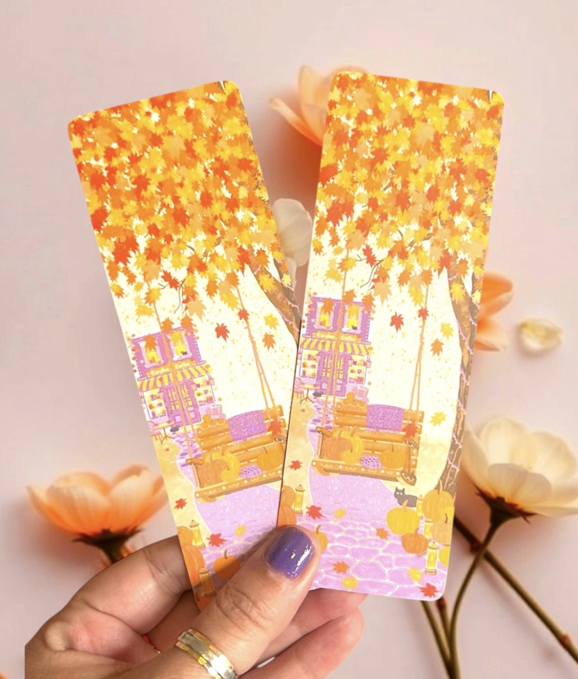 Autumn Swing in the Park Bookmarks