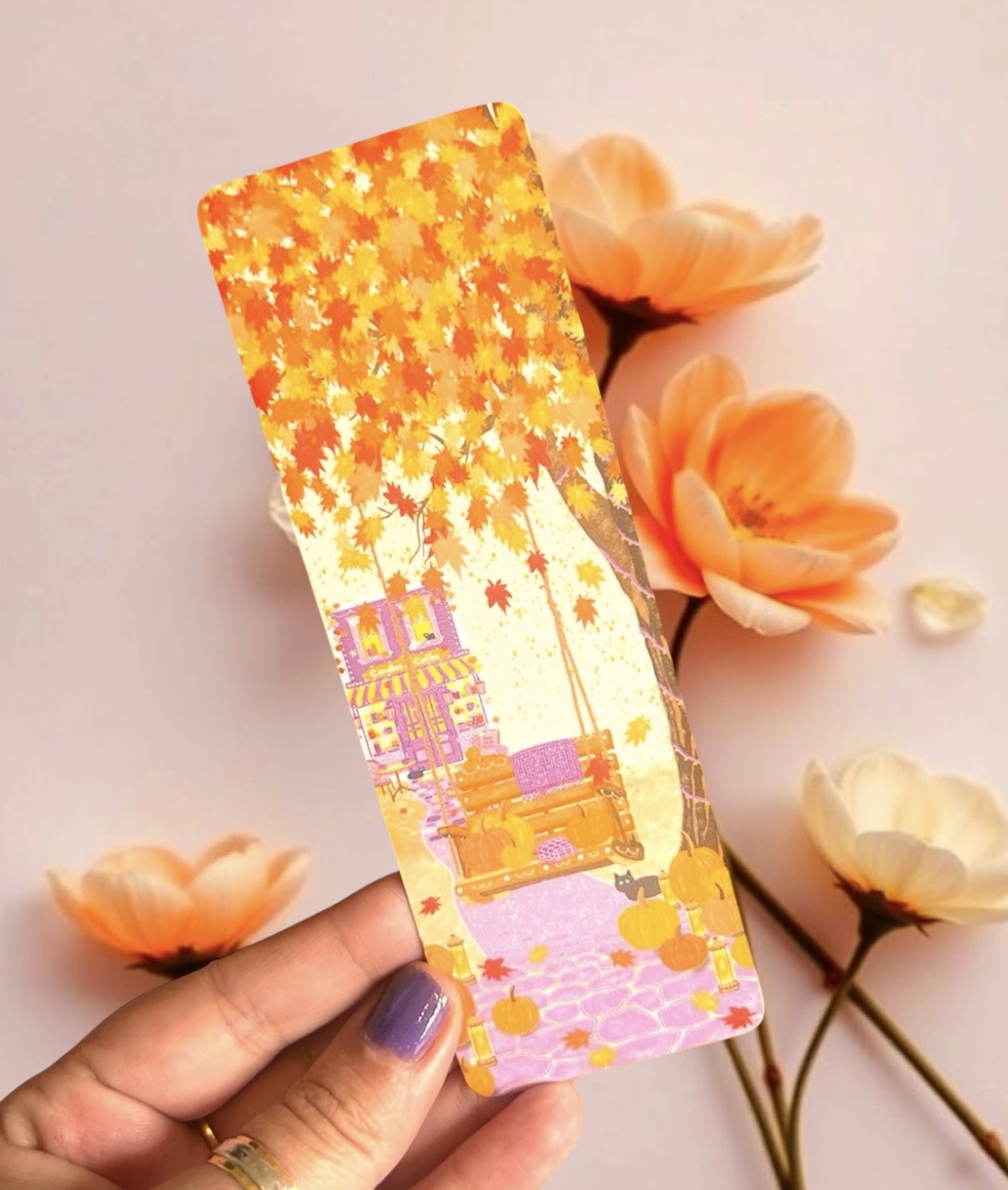 Autumn Swing in the Park Bookmarks