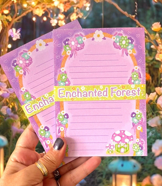 Enchanted Forest Notepad