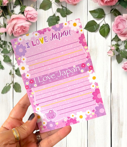 I Love Japan Notepads