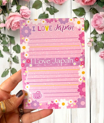 I Love Japan Notepads