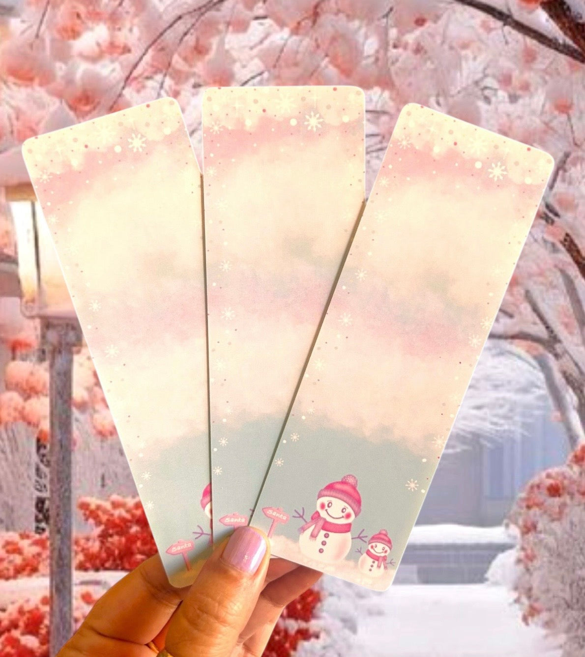 In the Snow Bookmarks