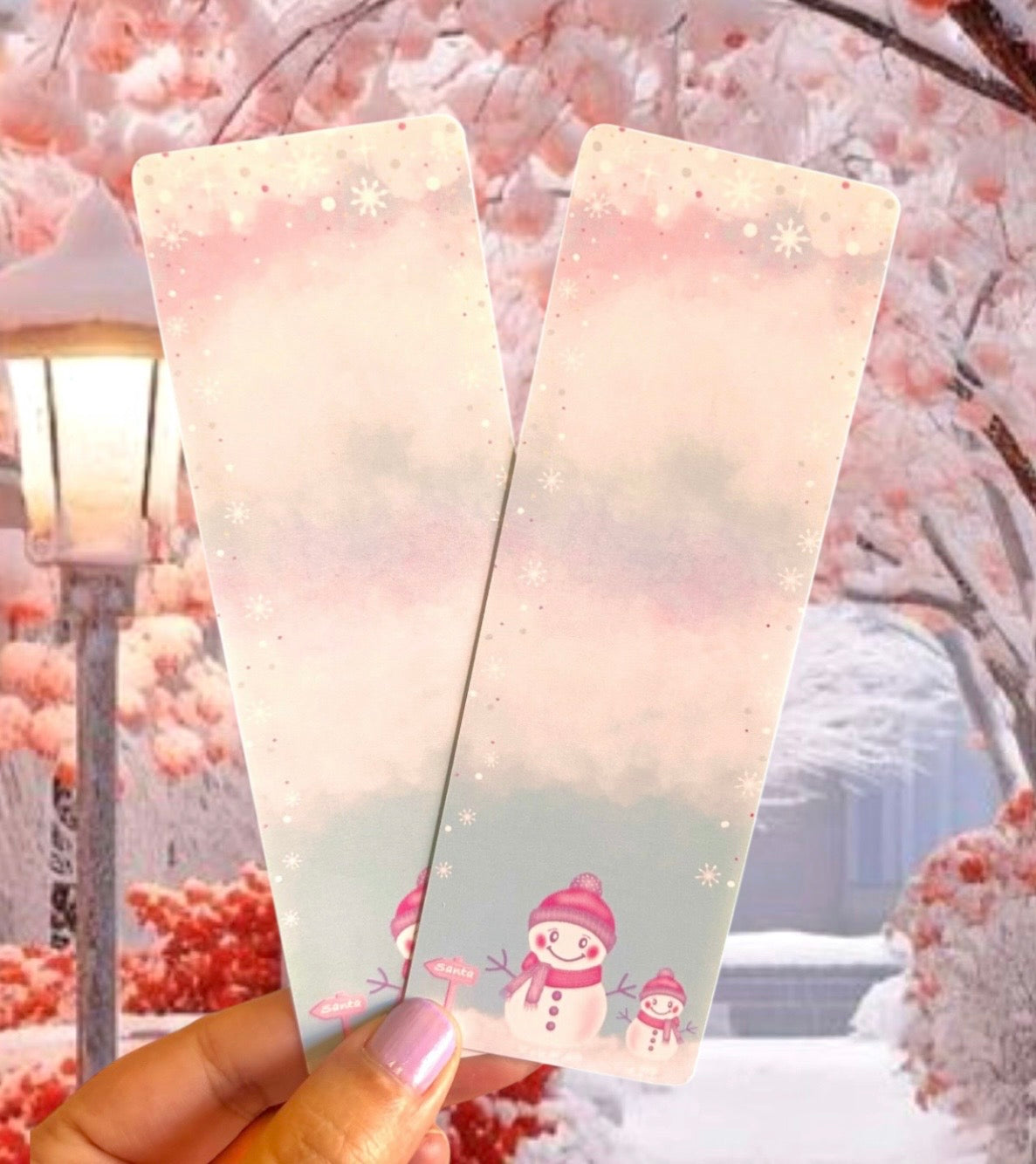 In the Snow Bookmarks