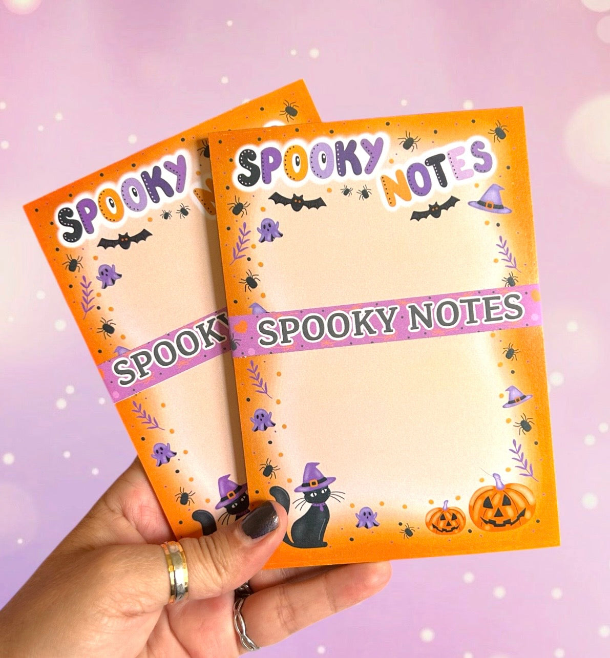 Spooky Notes Halloween Notepads