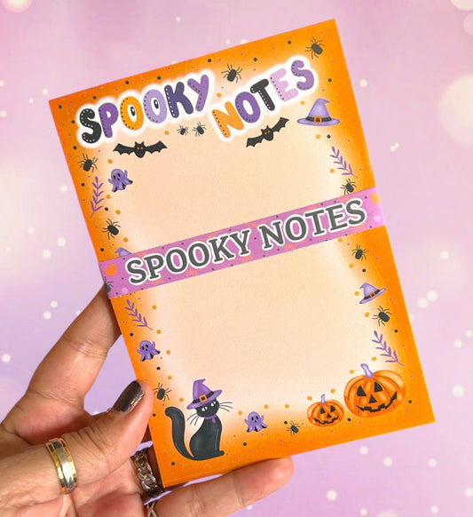 Spooky Notes Halloween Notepads