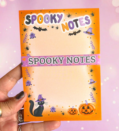 Spooky Notes Halloween Notepads