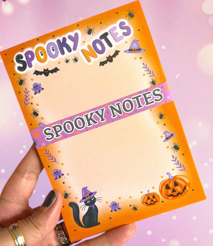 Spooky Notes Halloween Notepads