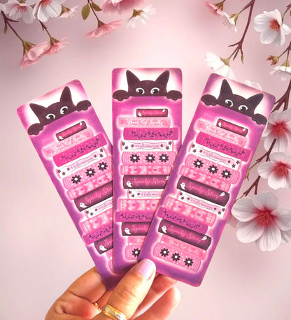 Sneaky Black Cat Bookmarks