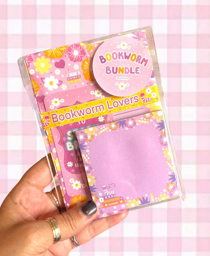 Floral Bookworm Bundle Set