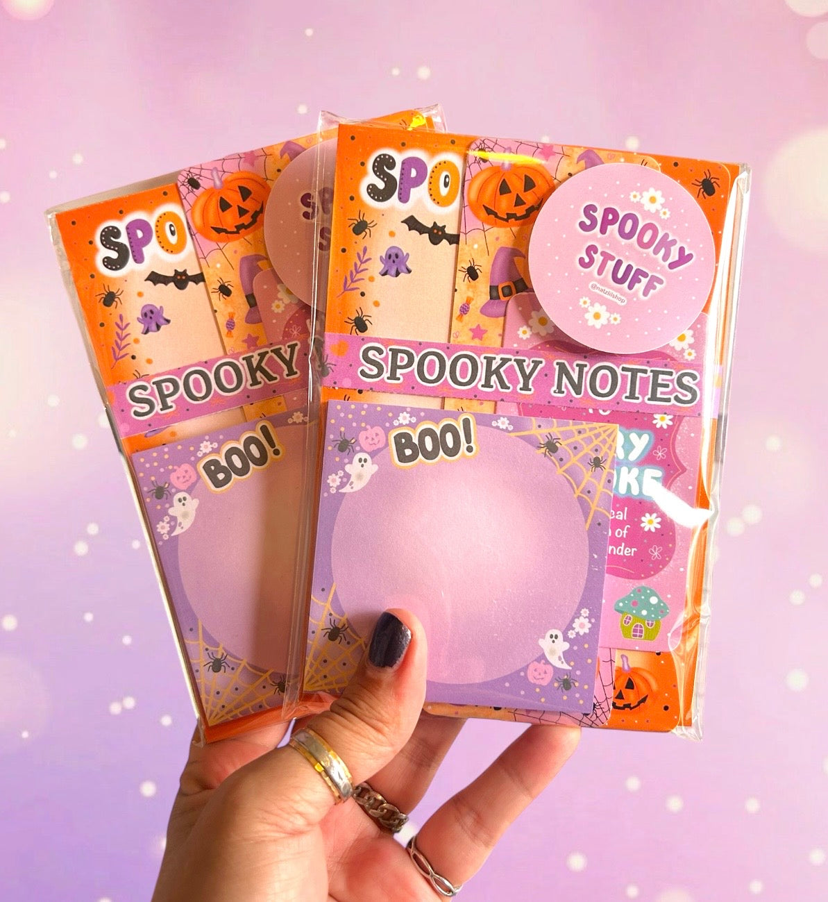 Spooky Notes Stationery Bundle + FREE HALLOWEEN CARD