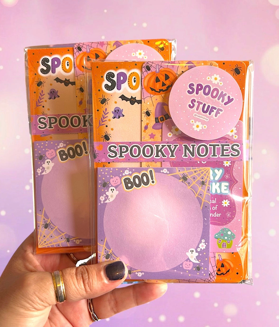 Spooky Notes Stationery Bundle + FREE HALLOWEEN CARD