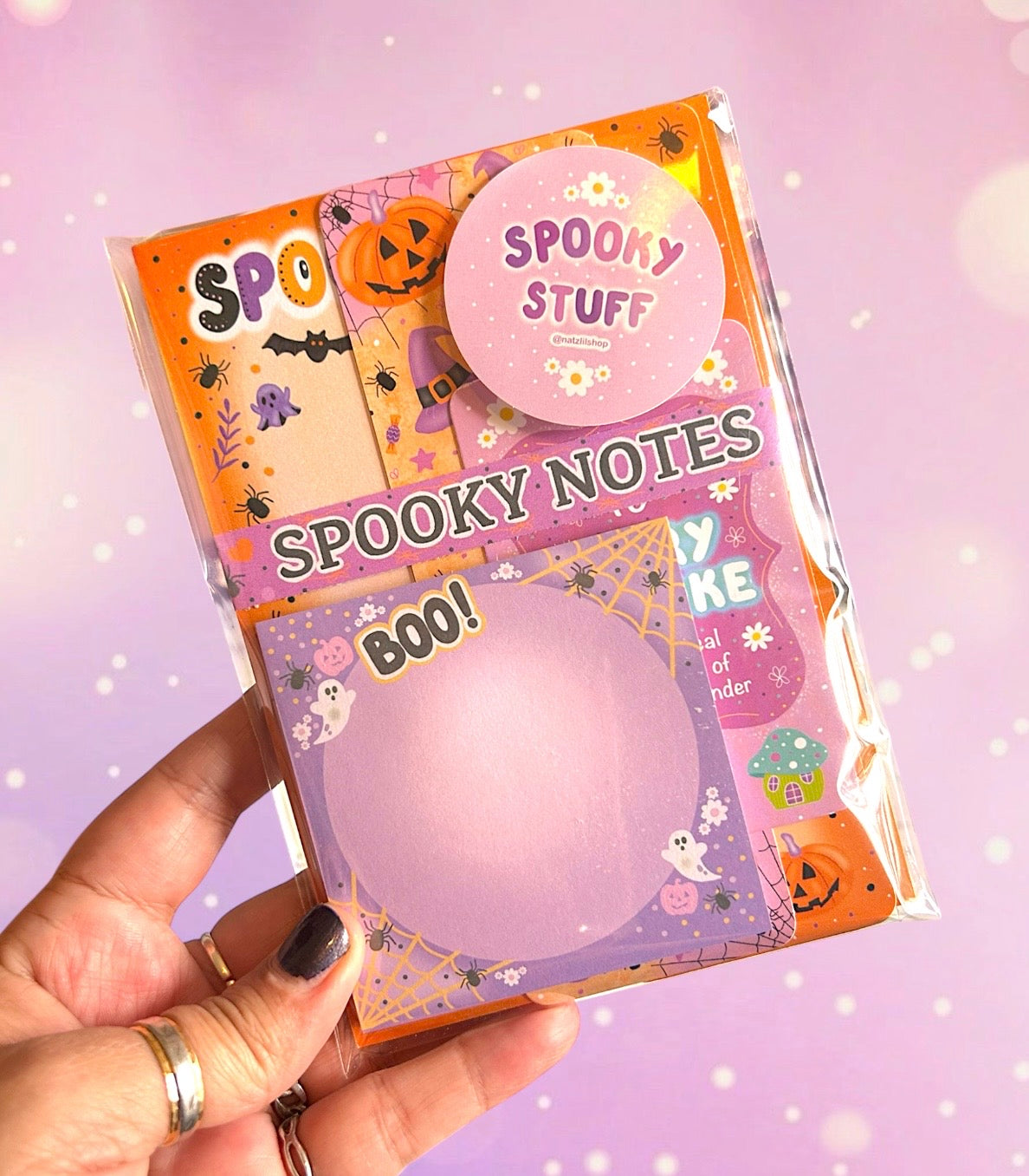 Spooky Notes Stationery Bundle + FREE HALLOWEEN CARD