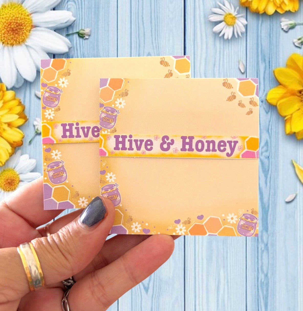 Hive & Honey Sticky Notes