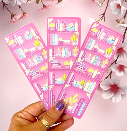 The Pink Bookshelf Bookmarks
