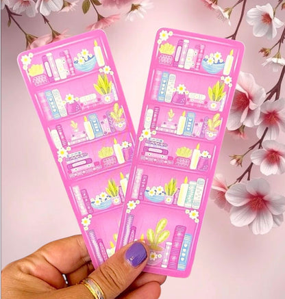 The Pink Bookshelf Bookmarks