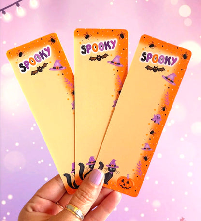 Spooky Halloween Bookmarks