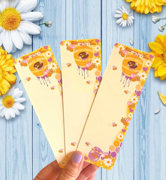 Beehive & Honey Bookmark