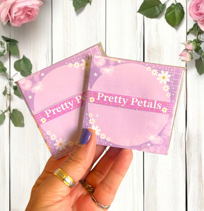 Pretty Petals Sticky Notes