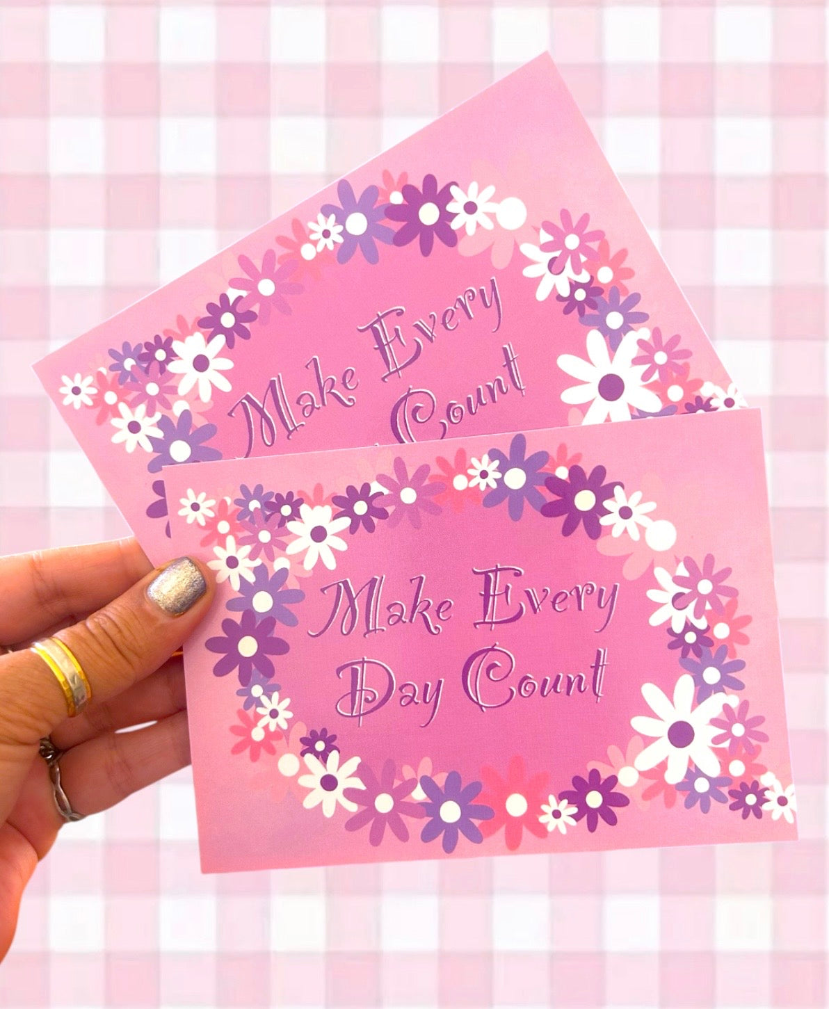 Floral Postcard Designs