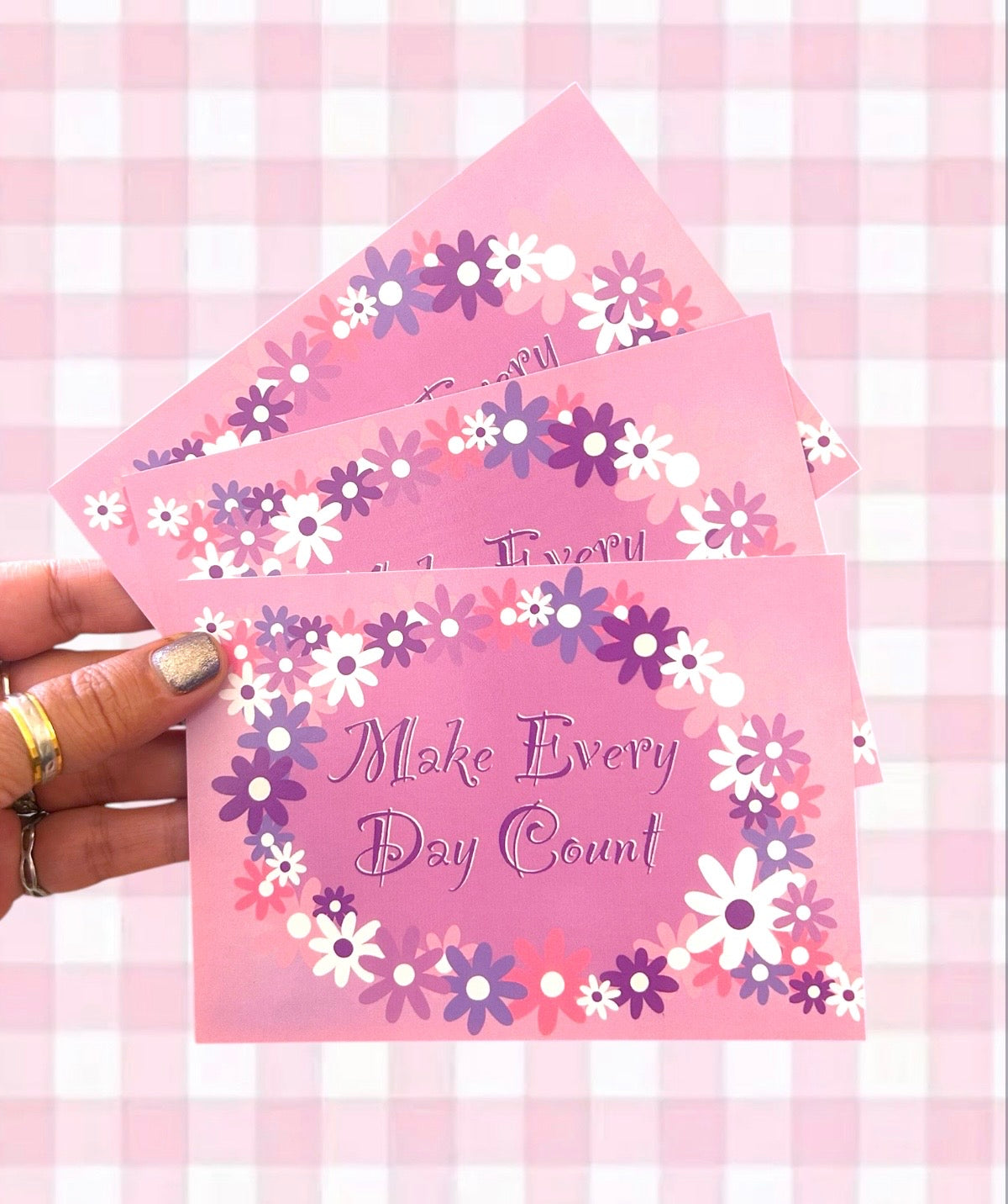 Floral Postcard Designs