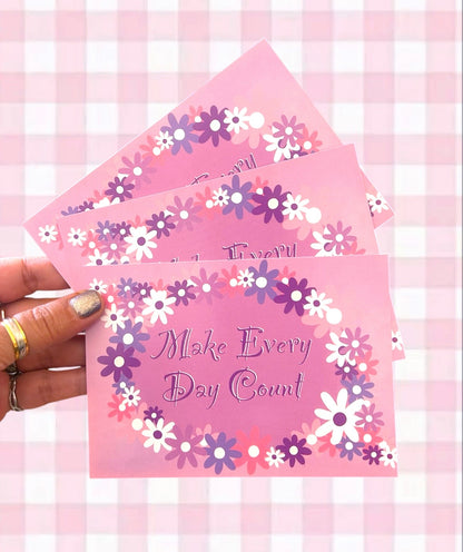 Floral Postcard Designs