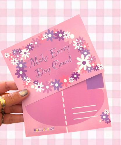 Floral Postcard Designs