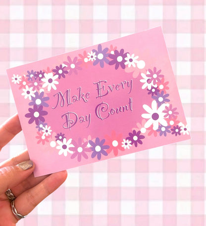 Floral Postcard Designs