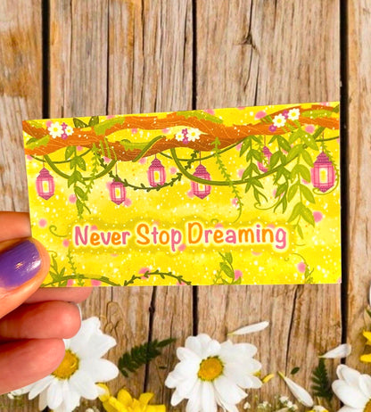 Never Stop Dreaming Fridge Magnet