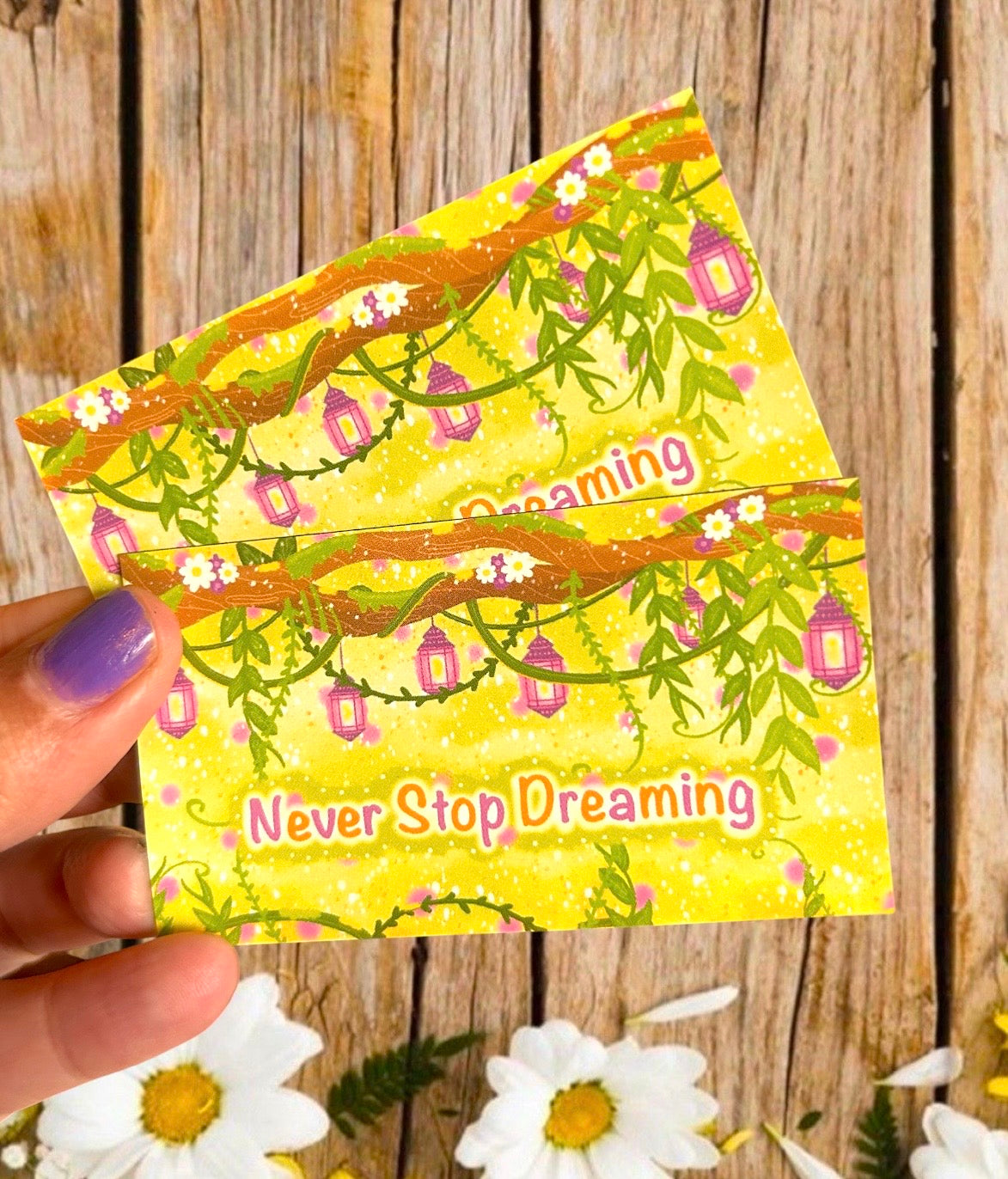 Never Stop Dreaming Fridge Magnet