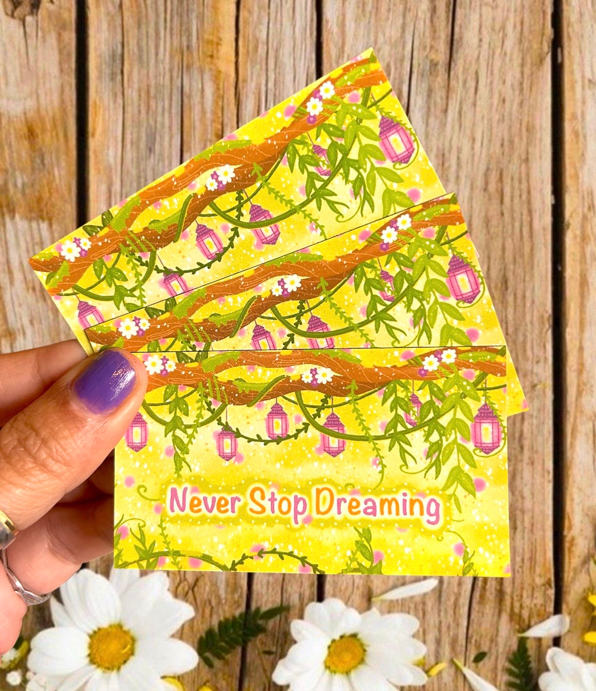 Never Stop Dreaming Fridge Magnet