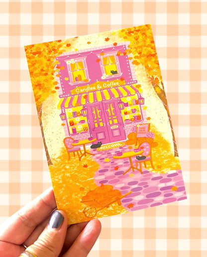 Autumn Alley Greeting Cards