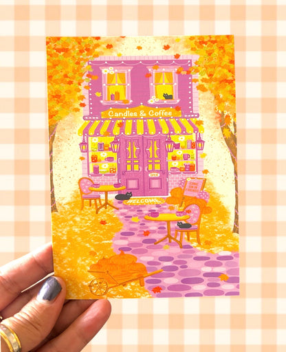 Autumn Alley Greeting Cards