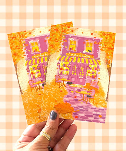 Autumn Alley Greeting Cards
