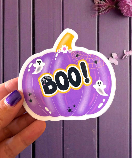 BOO Halloween Sticker