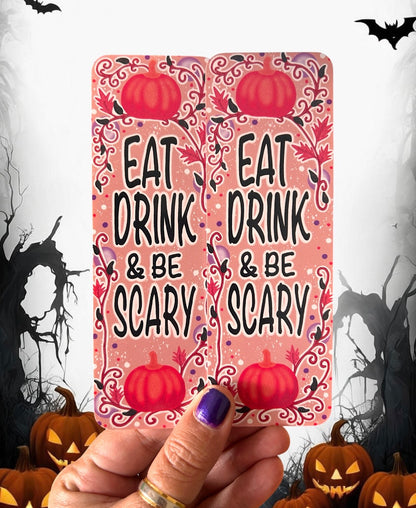 Eat, Drink & Be Scary Bookmark
