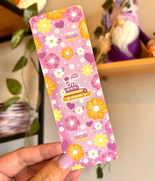 Reading Time Bookworm Bookmarks